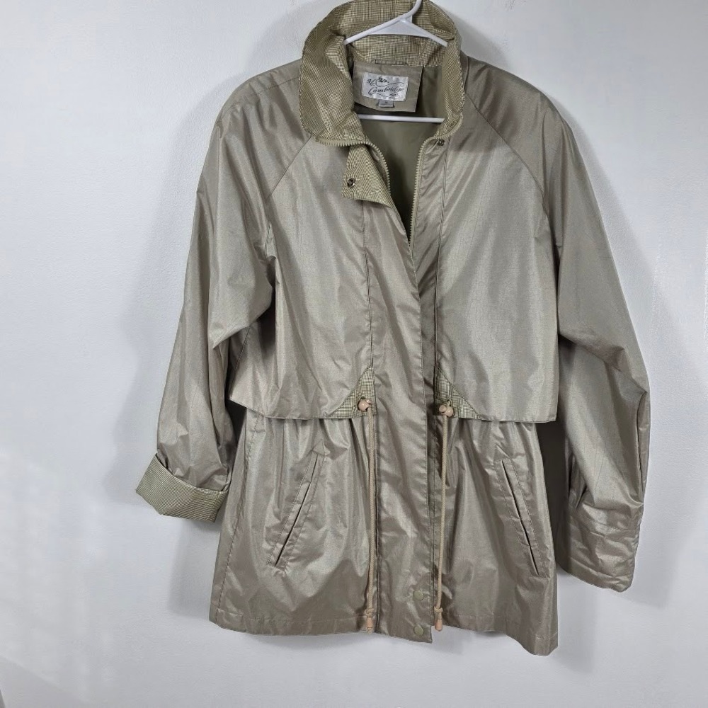 Vintage Cambridge Classics‎ Women's Lightweight OversizedTrench Coat  M